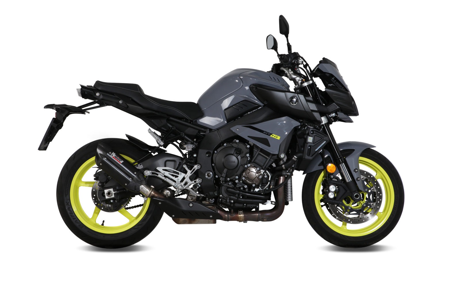 Koncovka výfuku MIVV SUONO Y.057.L9 Černá ocel pro YAMAHA MT-10 1000 2016-2022 - Obrázek 2