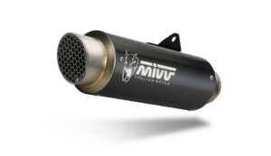 Výfuk kompletní 1x1 MIVV GP PRO Y.067.KXBP černá pro YAMAHA YZF-R 125 2025-2026, YAMAHA MT 125 2020-2026