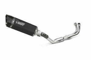 Výfuk kompletní 2x1 MIVV SR-1 Y.073.LR1TB Černý titan pro YAMAHA XP 560 T-MAX 2022-2024