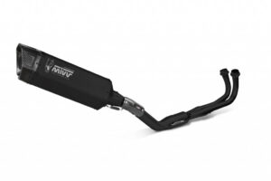 Výfuk kompletní 2x1 MIVV SR-1 Y.073.LR1TBN Černý titan pro YAMAHA XP 560 T-MAX 2022-2024