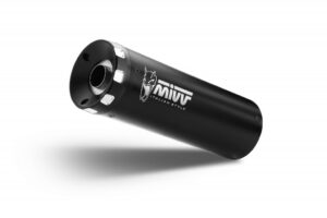 Výfuk kompletní 1x1 MIVV HR-1 Y.075.LH1BA černá pro YAMAHA XSR 125 2022-2024