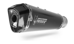 Výfuk kompletní 3x1 MIVV DELTA RACE Y.081.KDRB černá pro YAMAHA Tracer 9 2025-2026