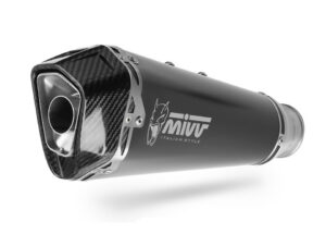 Výfuk kompletní 3x1 MIVV DELTA RACE Y.081.LDRB černá pro YAMAHA Tracer 9 2025-2026