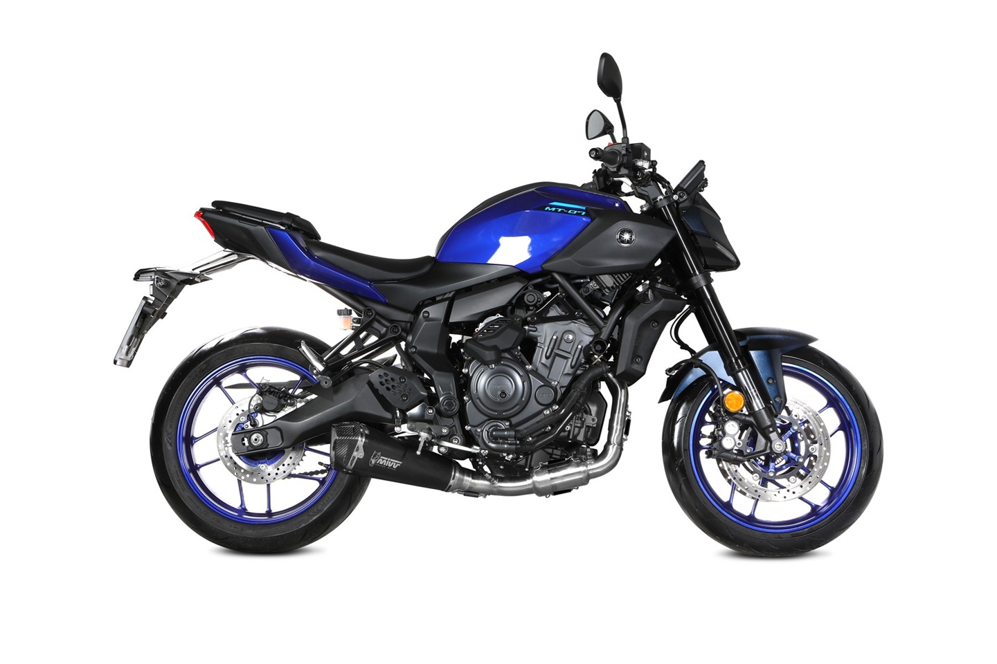 Výfuk kompletní 2x1 MIVV DELTA RACE Y.083.LDRB černá pro YAMAHA MT-07 700 2025-2026 - Obrázek 2