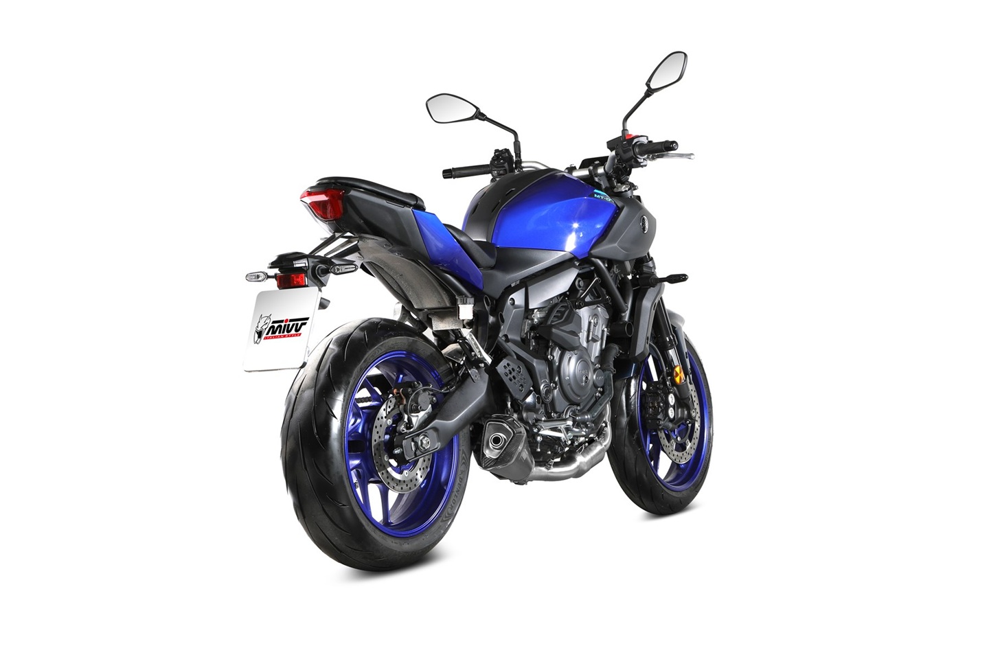 Výfuk kompletní 2x1 MIVV DELTA RACE Y.083.LDRB černá pro YAMAHA MT-07 700 2025-2026 - Obrázek 3