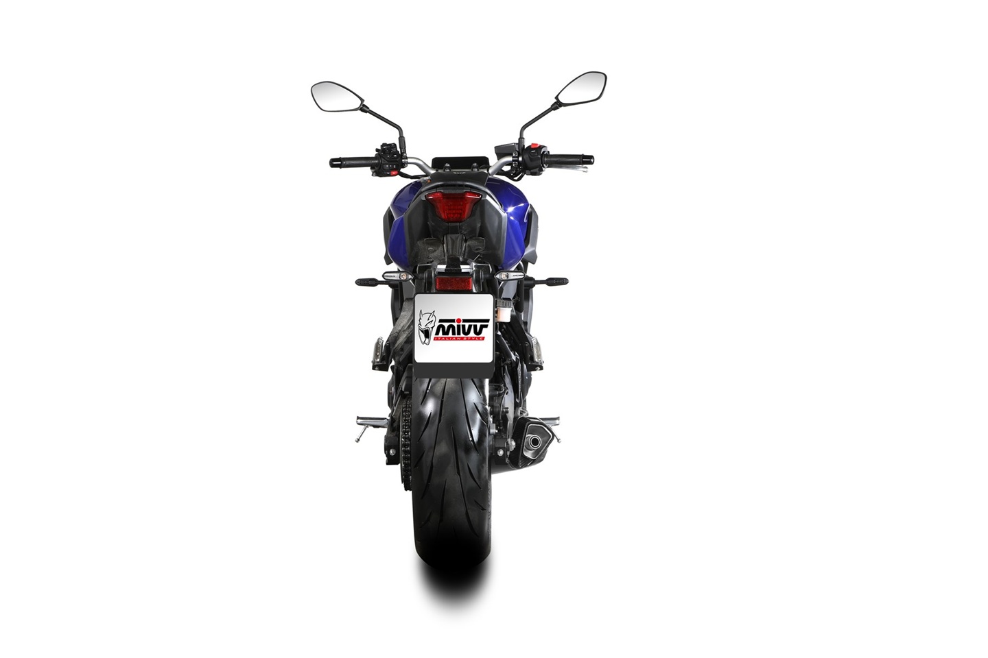Výfuk kompletní 2x1 MIVV DELTA RACE Y.083.LDRB černá pro YAMAHA MT-07 700 2025-2026 - Obrázek 4