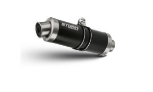 Výfuk kompletní 4x2x1 STORM GP H.055.LXSB Černá ocel pro HONDA CB 650 F / FA 2014-2020
