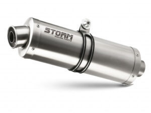Koncovka výfuku STORM OVAL H.089.LX2 Nerez pro HONDA NT 1100 2022-2024