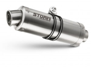 Výfuk kompletní 1x1 STORM GP S.055.LXS Nerez pro SUZUKI GSX-S 125 2017-2021, SUZUKI GSX-R 125 2017-2021