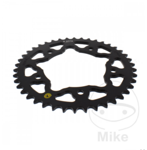 Řetězová rozeta JMT černý hliník 42T, for 520 chain