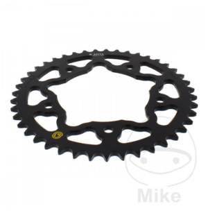 Řetězová rozeta JMT černý hliník 43T, for 520 chain