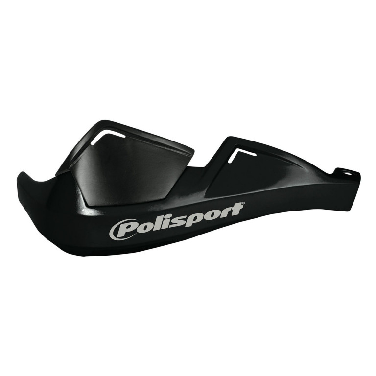 Chrániče páček POLISPORT EVOLUTION INTEGRAL 8305100027 s montážní sadou (Ø22 mm) černý