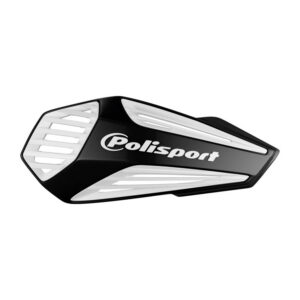 Chrániče páček POLISPORT MX AIR 8308400001 s univerzální montážní sadou na řidítka černo / bílé