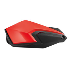 Chrániče páček POLISPORT S-DUAL 8308900005 s montážní sadou červená/černá