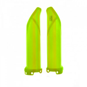 Ochranné kryty vidlice POLISPORT 8351800006 fluorescentní žlutá pro KAWASAKI KX 250 (F) 4T 2009-2026, KAWASAKI KX 450 (F) 2009-2026