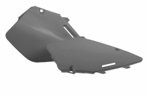 Boční panely POLISPORT 8413000011 Nardo šedá pro SUZUKI RM 125 1996-1998, SUZUKI RM 250 1996-1998
