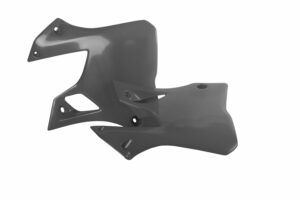 Plastové kryty chladiče POLISPORT 8414000012 Nardo šedá pro YAMAHA YZ 125 1996-1999, YAMAHA YZ 250 1996-1999