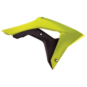 Spoilery chladiče POLISPORT 8414800006 Yellow/Black pro HONDA CRF 450 R 2017-2020, HONDA CRF 250 R 2018-2021