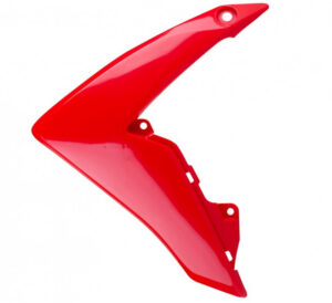 Spoilery chladiče POLISPORT 8416200001 (pár) červená CR 04 pro HONDA CRF 110 F 2013-2018