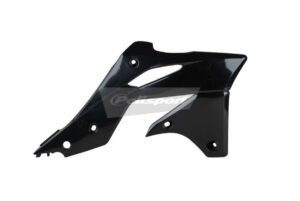 Spoilery chladiče POLISPORT 8416900003 černá pro KAWASAKI KX 250 (F) 4T 2013-2016