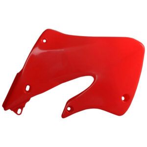 Spoilery chladiče POLISPORT 8417000003 (pár) neonově červená pro HONDA CR 125 R 1998-1999, HONDA CR 250 R 1997-1999