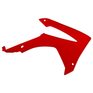 Spoilery chladiče POLISPORT 8417100004 (pár) červená CR 04 pro HONDA CRF 450 R 2013-2016, HONDA CRF 250 R 2014-2017
