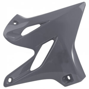 Spoilery chladiče POLISPORT 8417500006 (pár) Nardo šedá pro YAMAHA YZ 125 2002-2021, YAMAHA YZ 250 2002-2022