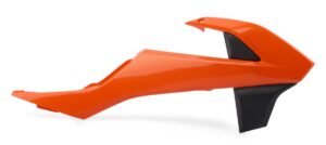 Spoilery chladiče POLISPORT 8417900001 (pár) oranžovo KTM/černá pro KTM SX 65 2016-2023