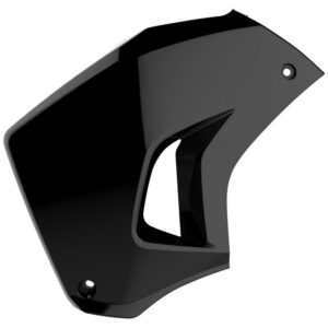 Spoilery chladiče POLISPORT 8420100001 levý černý pro KAWASAKI KLR 650 2008-2018