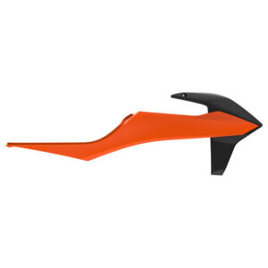 Plastové kryty chladiče POLISPORT 8422100028 oranžový ktm16/černý