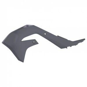 Spoilery chladiče POLISPORT 8423400004 (pár) Nardo šedá pro KAWASAKI KX 250 (F) 4T 2021-2024, KAWASAKI KX 450 (F) 2019-2024