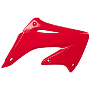 Spoilery chladiče POLISPORT 8427000007 (pár) červená CR 04 pro HONDA CR 125 R 2002-2007, HONDA CR 250 R 2002-2007