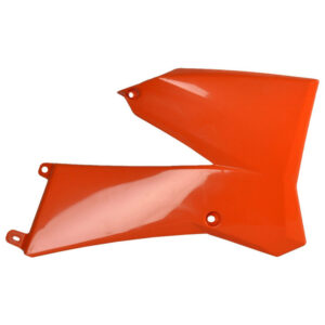 Spoilery chladiče POLISPORT 8428300001 (pár) oranžová KTM pro KTM SX 85 2006-2012