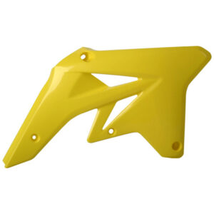 Spoilery chladiče POLISPORT 8428400001 (pár) žlutá RM 01 pro SUZUKI RM-Z 250 2007-2009