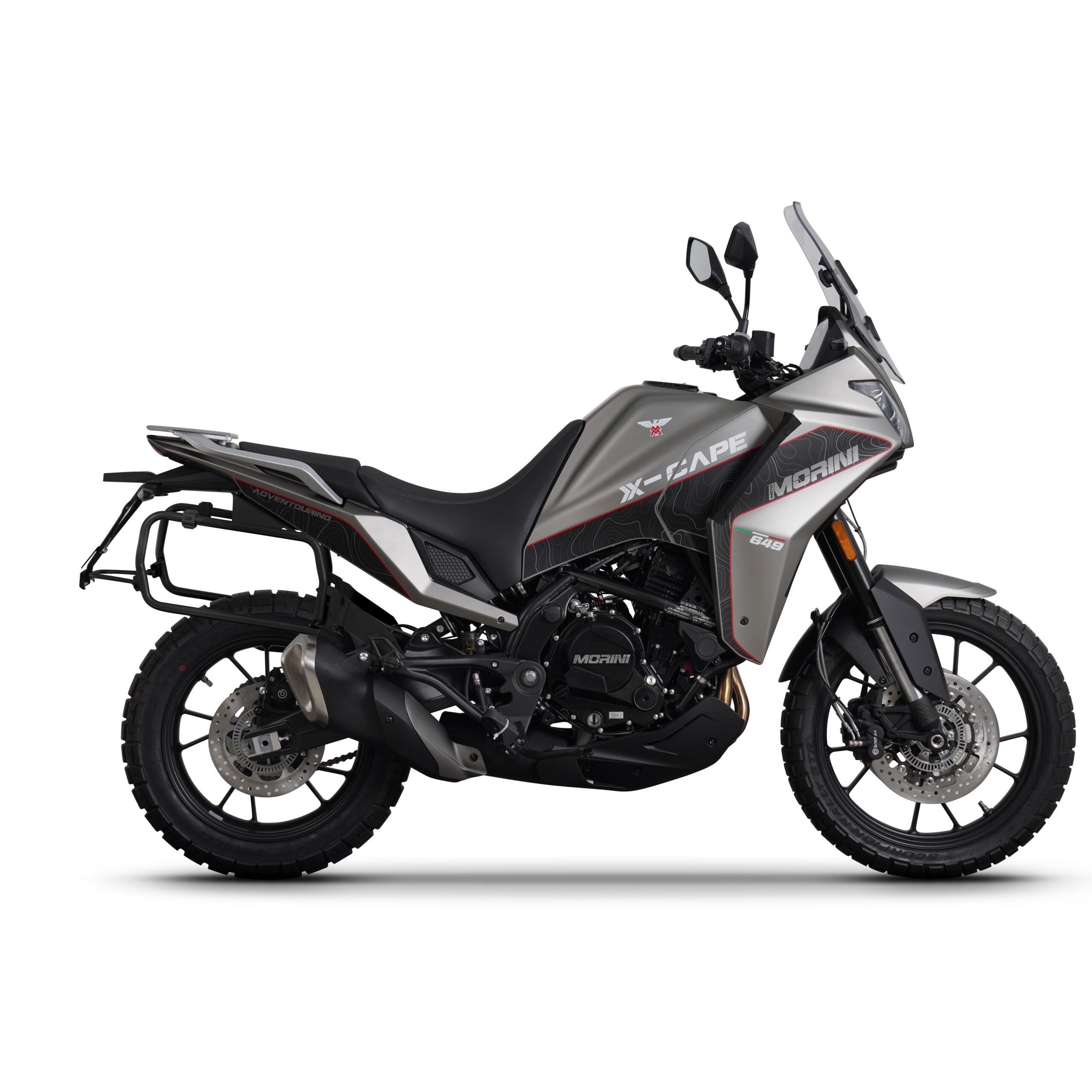 Montážní sada 4P systém SHAD M0XC624P (pro kufry a brašny TERRA a SH38X) pro MOTO MORINI X-Cape 650 2022-2026 - Obrázek 4