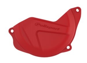 Kryt spojkového víka POLISPORT PERFORMANCE 8446900002 červená CR 04 pro HONDA CRF 450 R 2010-2016