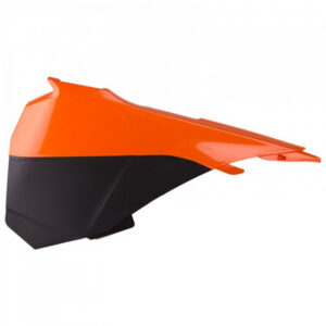 Kryty airboxu POLISPORT 8453200001 oranžovo KTM/černá pro KTM SX 85 2013-2017
