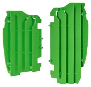 Chrániče chladičů POLISPORT 8456000002 zelená 05 pro KAWASAKI KX 450 (F) 2012-2015