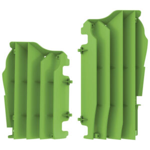 Chrániče chladičů POLISPORT 8457800002 zelená 05 pro KAWASAKI KX 250 (F) 4T 2021-2024, KAWASAKI KX 450 (F) 2016-2023