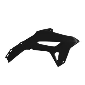 Plastové kryty chladiče POLISPORT 8474900003 černá pro HONDA CRF 450 R 2021-2024, HONDA CRF 250 R 2022-2024
