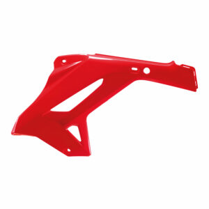 Plastové kryty chladiče POLISPORT 8478600001 restyling červená pro HONDA CR 125 R 2002-2007, HONDA CR 250 R 2002-2007