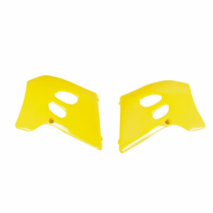 Spoilery chladiče POLISPORT 8479200001 žlutá pro SUZUKI RM 125 1993-1995, SUZUKI RM 250 1993-1995