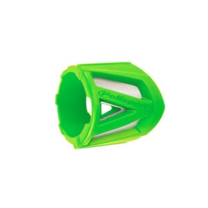 Chránič koncovky výfuku POLISPORT 8484000005 zelená 340-400mm/13.4-15.7 inch