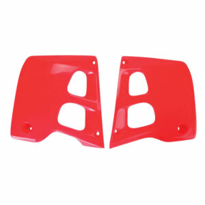 Spoilery chladiče POLISPORT 8494600002 červená pro HONDA CR 125 R 1991-1992, HONDA CR 250 R 1990-1991