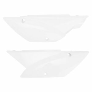 Boční číslové tabulky POLISPORT 8495500001 bílá pro KAWASAKI KLX 110 (R) 2010-2026