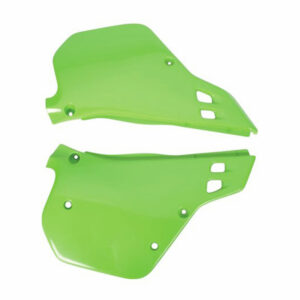 Boční číslové tabulky POLISPORT 8495700001 zelená pro KAWASAKI KX 125 1990-1991, KAWASAKI KX 250 2T 1990-1991