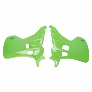 Spoilery chladiče POLISPORT 8495900001 zelená pro KAWASAKI KX 125 1992-1993, KAWASAKI KX 250 2T 1992-1993