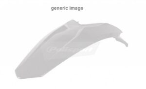 Zadní blatník POLISPORT 8554700002 bílá pro KTM SX 85 2018-2024