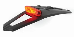Koncové světlo pro zadní blatník POLISPORT RS LED 8569500001 12V 1,1/0,2W LED světlo černý