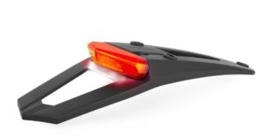 Koncové světlo pro zadní blatník POLISPORT RSP LED 3.0 8571100001 červené světlo černý